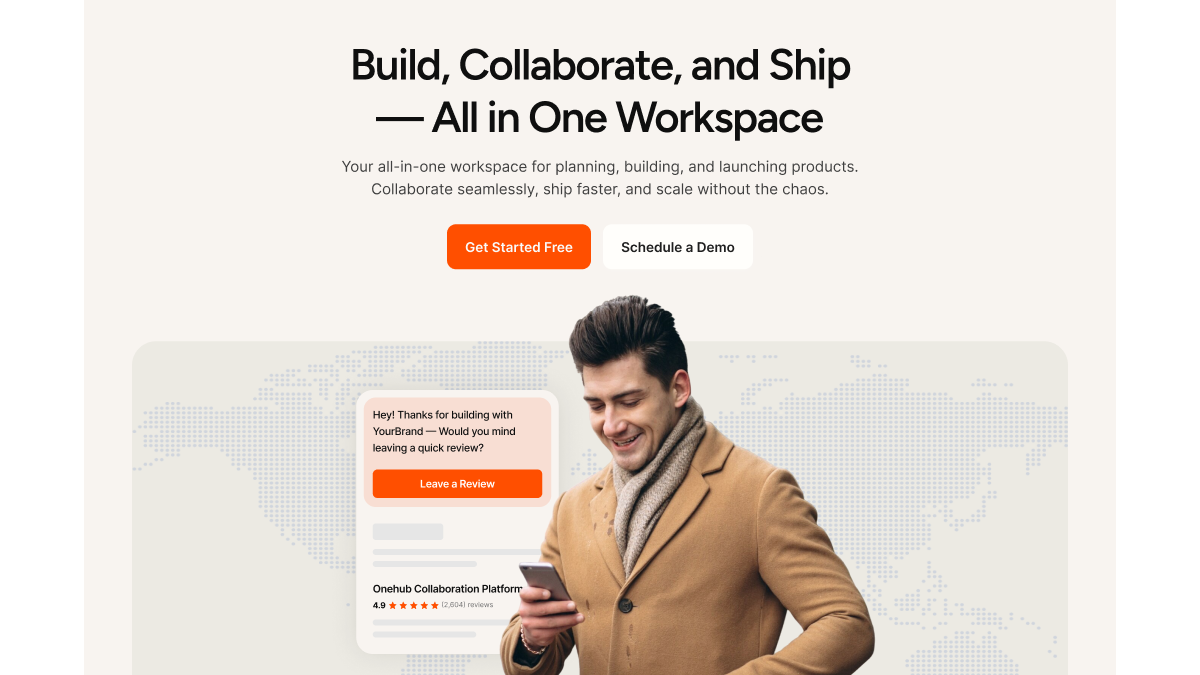 Client Experience Management Header Fable